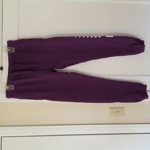 American Eagle Jogger Sweats,  Size Large, Purple